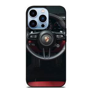 PORSCHE CAR STEERING LOGO iPhone 13 Pro Max Case Cover