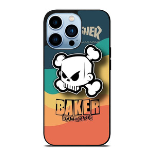THRASHER SKATEBOARD MAGAZINE BAKER iPhone 13 Pro Max Case Cover