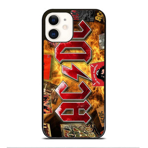 ACDC BAND LOGO ALBUM iPhone 12 Case Cover ACDC BAND LOGO ALBUM iPhone 12 Case Cover