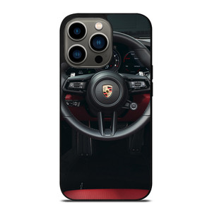 PORSCHE CAR STEERING LOGO iPhone 13 Pro Case Cover PORSCHE CAR STEERING LOGO iPhone 13 Pro Case Cover