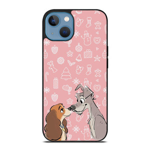LADY AND THE TRAMP DISNEY CARTOON LOVE iPhone 13 Case Cover