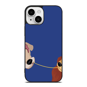 DISNEY LADY AND THE TRAMP CARTOON iPhone 13 Mini Case Cover