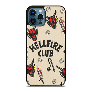 STRANGER THINGS HELLFIRE CLUB iPhone 12 Pro Max Case Cover