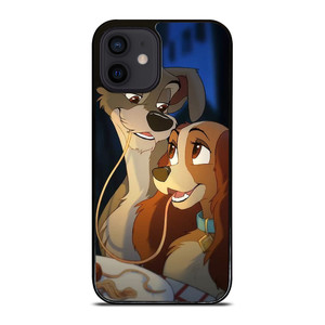 DISNEY CARTOON LADY AND THE TRAMP iPhone 12 Mini Case Cover