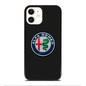 ALFA ROMEO CARBON iPhone 12 Case Cover ALFA ROMEO CARBON iPhone 12 Case Cover