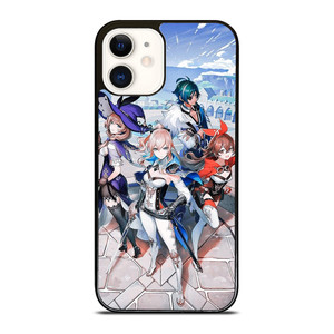 GAME CHARACTERS OF GENSHIN IMPACT iPhone 12 Case Cover