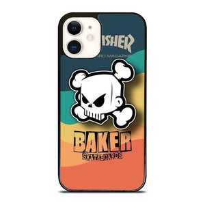 THRASHER SKATEBOARD MAGAZINE BAKER iPhone 12 Case Cover THRASHER SKATEBOARD MAGAZINE BAKER iPhone 12 Case Cover