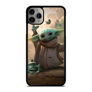 CUTE BABY YODA GROGU STAR WARS iPhone 11 Pro Max Case Cover