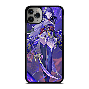 RAIDEN SHOGUN GENSHIN IMPACT GAME iPhone 11 Pro Max Case Cover