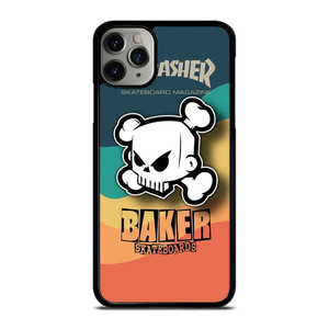 THRASHER SKATEBOARD MAGAZINE BAKER iPhone 11 Pro Max Case Cover