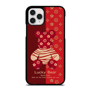 BEAR BRICK KAWS LUCKY RED iPhone 11 Pro Case Cover BEAR BRICK KAWS LUCKY RED iPhone 11 Pro Case Cover