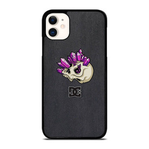 DC SHOES LOGO EMERALD SKULL iPhone 11 Case Cover DC SHOES LOGO EMERALD SKULL iPhone 11 Case Cover