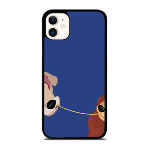 DISNEY LADY AND THE TRAMP CARTOON iPhone 11 Case Cover