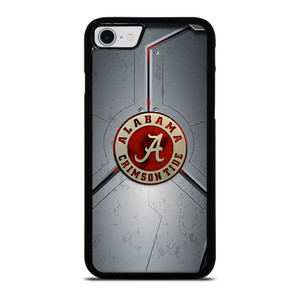 ALABAMA CRIMSON TIDE METAL LOGO iPhone SE 2022 Case Cover
