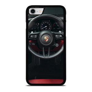 PORSCHE CAR STEERING LOGO iPhone SE 2022 Case Cover PORSCHE CAR STEERING LOGO iPhone SE 2022 Case Cover