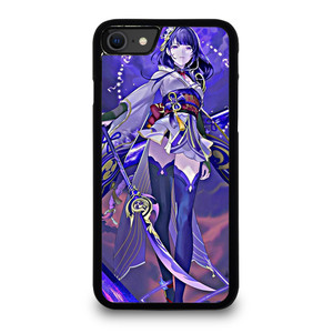 RAIDEN SHOGUN GENSHIN IMPACT GAME iPhone SE 2020 Case Cover RAIDEN SHOGUN GENSHIN IMPACT GAME iPhone SE 2020 Case Cover