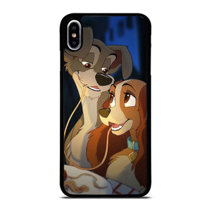 DISNEY CARTOON LADY AND THE TRAMP iPhone XS Max Case Cover DISNEY CARTOON LADY AND THE TRAMP iPhone XS Max Case Cover
