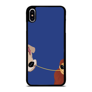 DISNEY LADY AND THE TRAMP CARTOON iPhone XS Max Case Cover