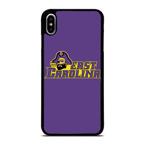 ECU EAST CAROLINA PIRATES UNIVERSITY FOOTBALL LOGO iPhone XS Max Case Cover