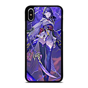 RAIDEN SHOGUN GENSHIN IMPACT GAME iPhone XS Max Case Cover