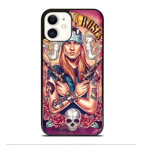 AXL GUNS N ROSES GNR iPhone 12 Case Cover