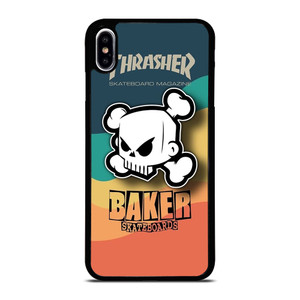 THRASHER SKATEBOARD MAGAZINE BAKER iPhone XS Max Case Cover