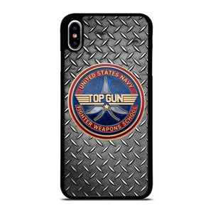 TOP GUN NAVY FIGHTER WEAPONS SCHOOL iPhone XS Max Case Cover