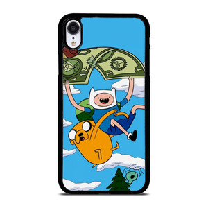 ADVENTURE TIME FINN AND JAKE MONEY iPhone XR Case Cover ADVENTURE TIME FINN AND JAKE MONEY iPhone XR Case Cover