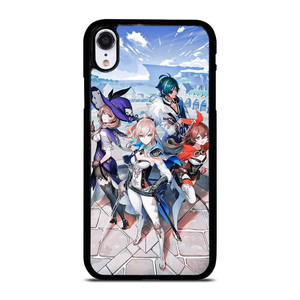 GAME CHARACTERS OF GENSHIN IMPACT iPhone XR Case Cover