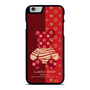 BEAR BRICK KAWS LUCKY RED iPhone 6 / 6S Case Cover