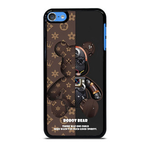 BEAR BRICK KAWS ROBOT BROWN iPod Touch 7 Case