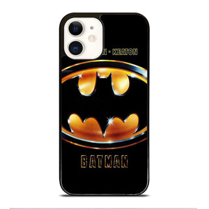 BATMAN LOGO VINTAGE KEATON iPhone 12 Case Cover BATMAN LOGO VINTAGE KEATON iPhone 12 Case Cover