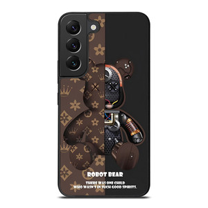 BEAR BRICK KAWS ROBOT BROWN Samsung Galaxy S22 Plus Case Cover BEAR BRICK KAWS ROBOT BROWN Samsung Galaxy S22 Plus Case Cover