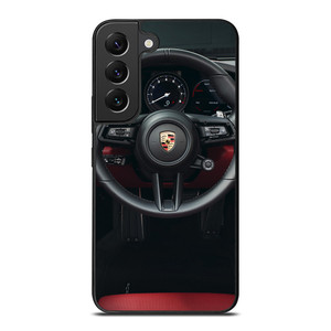 PORSCHE CAR STEERING LOGO Samsung Galaxy S22 Plus Case Cover PORSCHE CAR STEERING LOGO Samsung Galaxy S22 Plus Case Cover