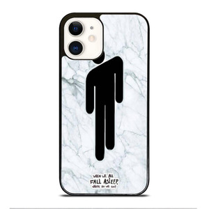 BILLIE EILISH LOGO MARBLE iPhone 12 Case Cover