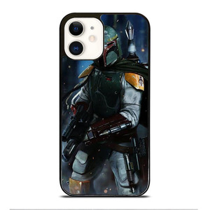 BOBA FETT STAR WARS iPhone 12 Case Cover BOBA FETT STAR WARS iPhone 12 Case Cover