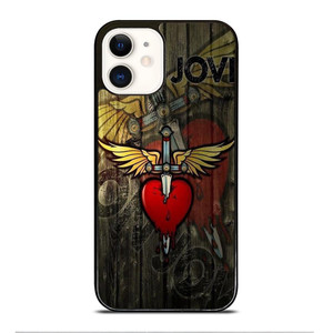 BON JOVI WOODEN LOGO iPhone 12 Case Cover