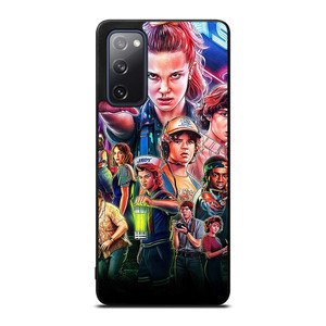 STRANGER THINGS CHARACTERS ART Samsung Galaxy S20 FE Case Cover STRANGER THINGS CHARACTERS ART Samsung Galaxy S20 FE Case Cover