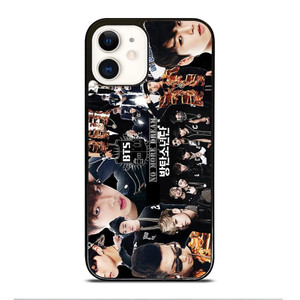 BTS BANGTAN BOYS COLLAGE iPhone 12 Case Cover