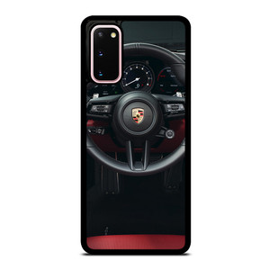 PORSCHE CAR STEERING LOGO Samsung Galaxy S20 Case Cover PORSCHE CAR STEERING LOGO Samsung Galaxy S20 Case Cover