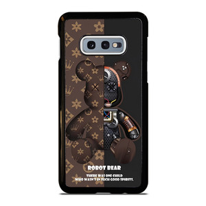 BEAR BRICK KAWS ROBOT BROWN Samsung Galaxy S10e Case Cover