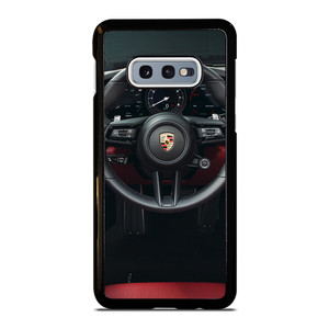 PORSCHE CAR STEERING LOGO Samsung Galaxy S10e Case Cover PORSCHE CAR STEERING LOGO Samsung Galaxy S10e Case Cover