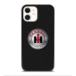 CASE IH INTERNATIONAL HARVESTER CARBON iPhone 12 Case Cover CASE IH INTERNATIONAL HARVESTER CARBON iPhone 12 Case Cover