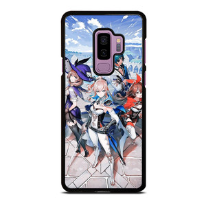GAME CHARACTERS OF GENSHIN IMPACT Samsung Galaxy S9 Plus Case Cover GAME CHARACTERS OF GENSHIN IMPACT Samsung Galaxy S9 Plus Case Cover