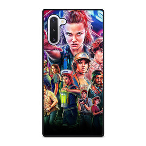 STRANGER THINGS CHARACTERS ART Samsung Galaxy Note 10 Case Cover STRANGER THINGS CHARACTERS ART Samsung Galaxy Note 10 Case Cover