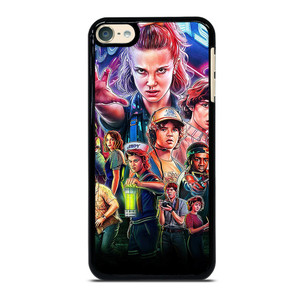 STRANGER THINGS CHARACTERS ART iPod Touch 6 Case STRANGER THINGS CHARACTERS ART iPod Touch 6 Case