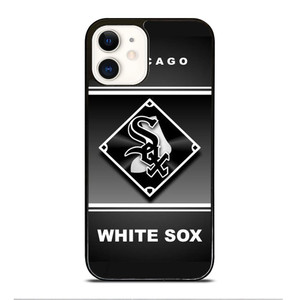 CHICAGO WHITE SOX  BASEBALL SYMBOL iPhone 12 Case Cover CHICAGO WHITE SOX  BASEBALL SYMBOL iPhone 12 Case Cover