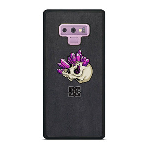 DC SHOES LOGO EMERALD SKULLDC SHOES LOGO EMERALD SKULL Samsung Galaxy Note 9 Case Cover