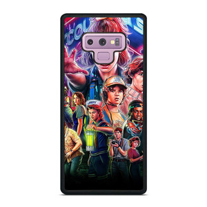 STRANGER THINGS CHARACTERS ARTSTRANGER THINGS CHARACTERS ART Samsung Galaxy Note 9 Case Cover