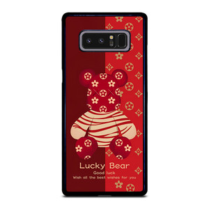 BEAR BRICK KAWS LUCKY RED Samsung Galaxy Note 8 Case Cover BEAR BRICK KAWS LUCKY RED Samsung Galaxy Note 8 Case Cover